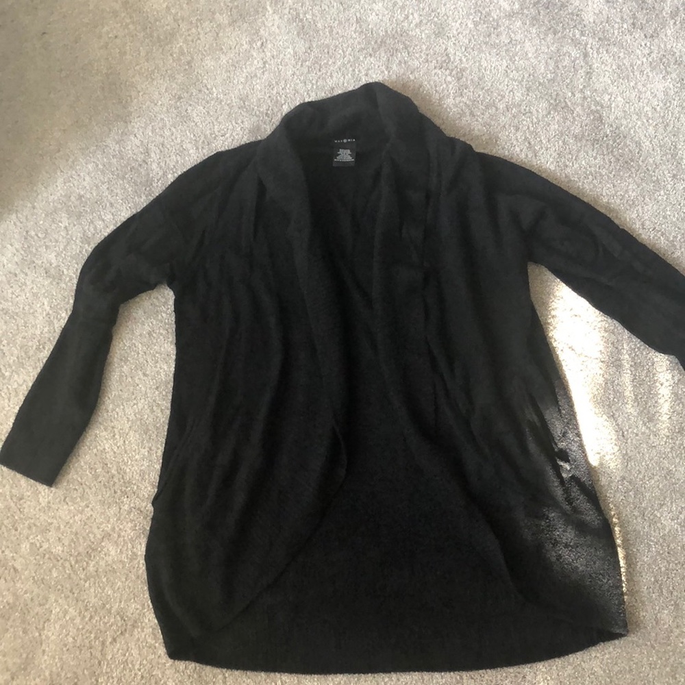 NWOT max & mia black cocoon cardigan